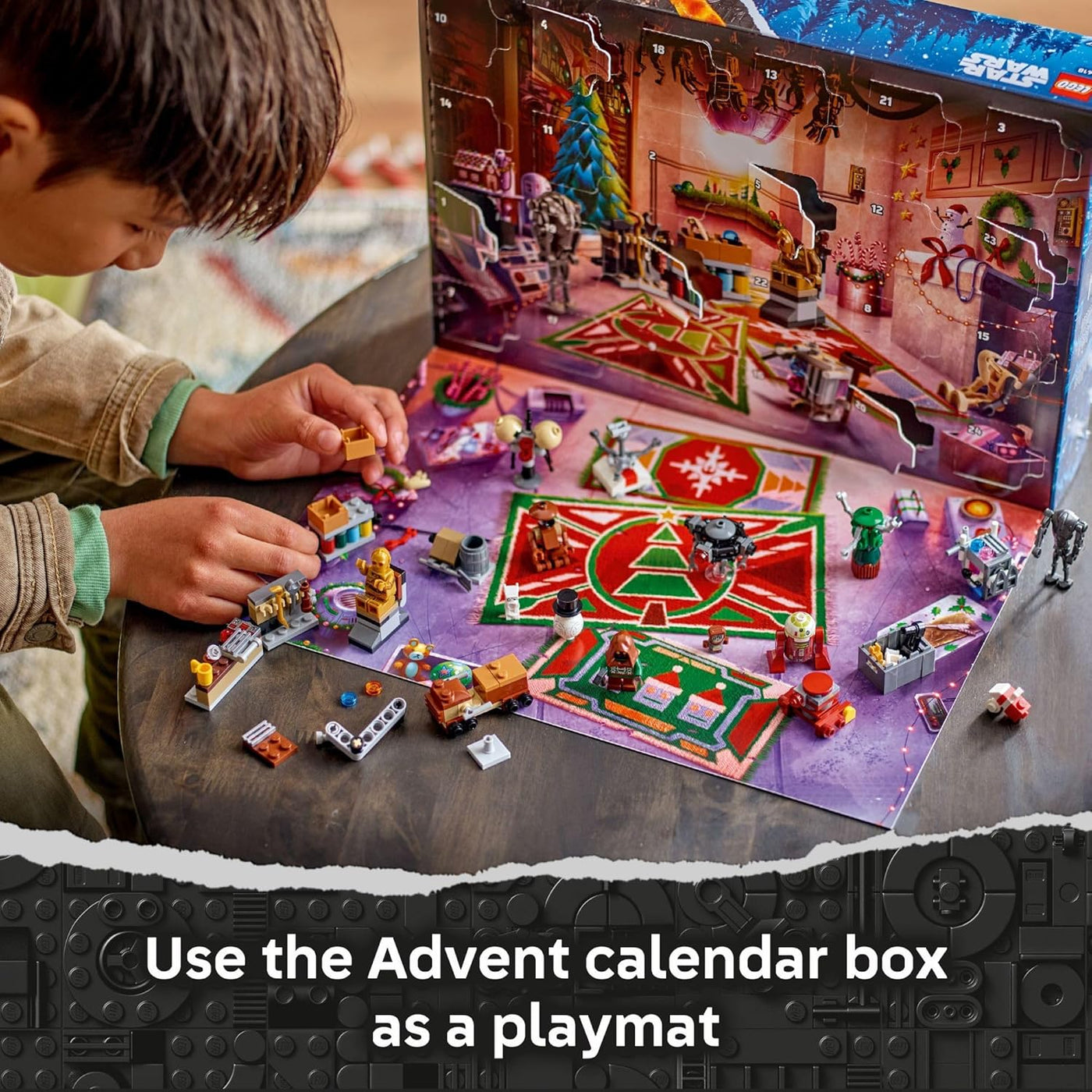 LEGO Calendario de Adviento de Star Wars juguete para