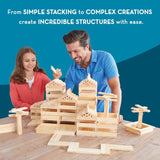 KEVA Structures - Juego de 200 tablones de construcción de