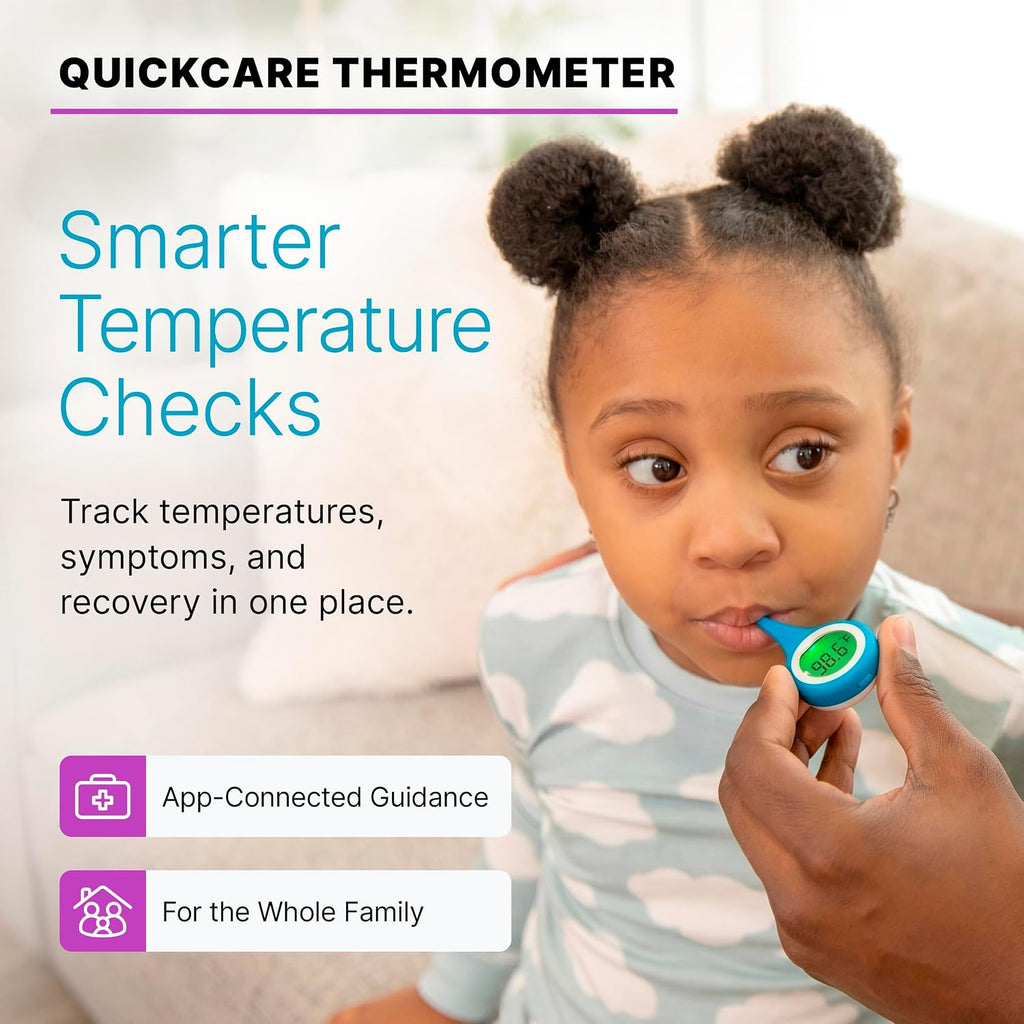Kinsa Termómetro digital inteligente QuickCare, aprobado por la FDA