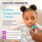 Kinsa Termómetro digital inteligente QuickCare, aprobado por la FDA