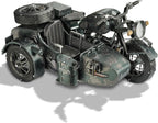 Piececool - Rompecabezas 3D para adultos, kits de construcción de modelos de metal de motocicleta con sidecar para tiempo en familia, artes y manualidades de sidecar para armar uno mismo, los mejores