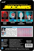Super7 Micronauts Reaction+ Wave 02 - Figura de acción de Force Commander, Comandante de la fuerza