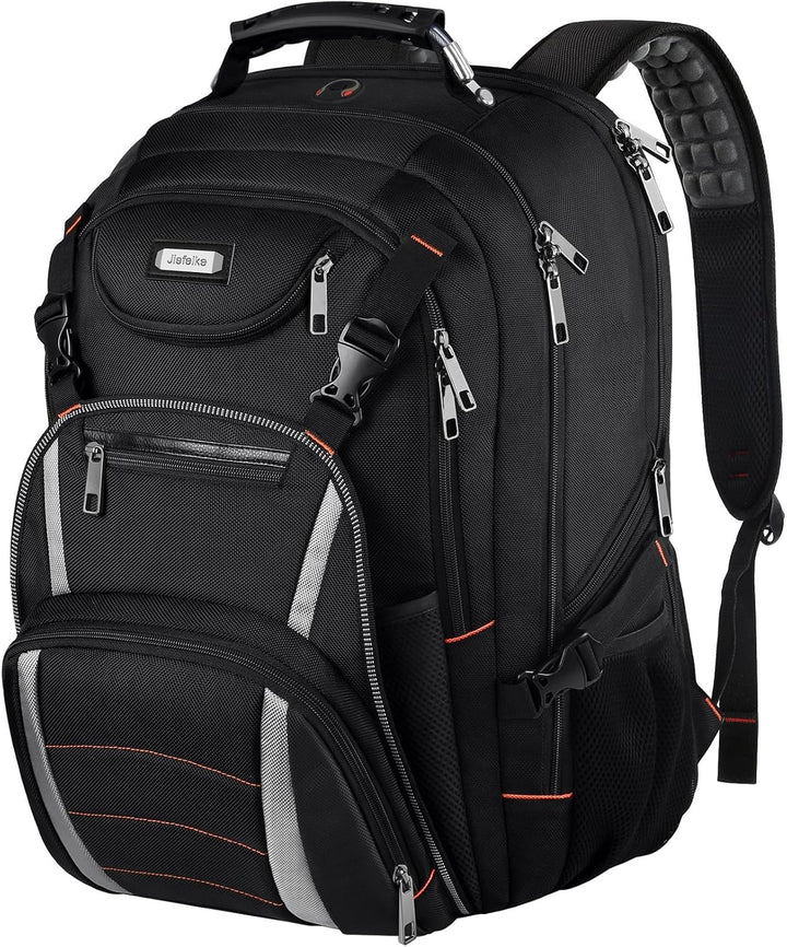 YALIXIAN Mochila para laptop de 18.4 pulgadas, mochila de viaje ext...