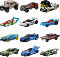 Hot Wheels Coches o camiones de juguete, juego de 72 autos a escala 1:64 empaquetados individualmente, vehículos de rescate o camiones (los estilos pueden variar; pueden incluir duplicados)