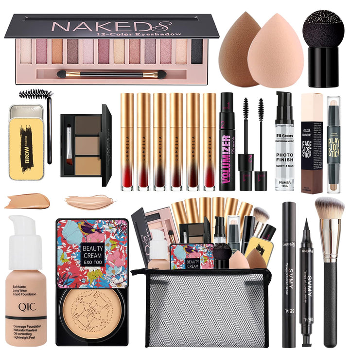 Kit de Maquillaje Todo en Uno para Mujeres Kit Completo, Set de Reg...