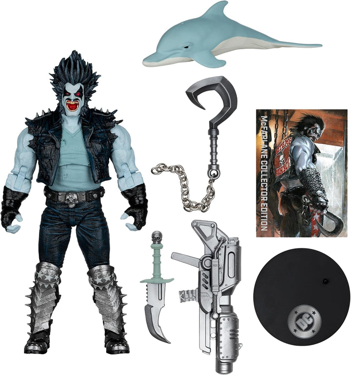 McFarlane Toys - DC Multiverse Lobo (DC Classic) Figura de acción d...