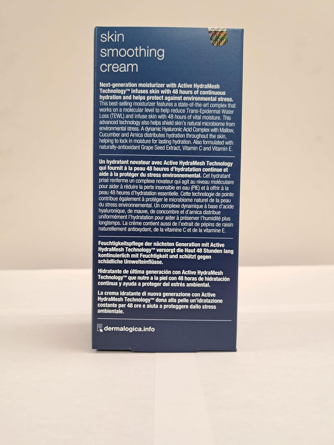 Dermalogica Crema suavizante para la piel - Hidratante facial con v...