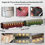 Juegos de tren eléctrico con control remoto para niños, juguetes de tren de Navidad, locomotora de vapor con 3 humos, vagones de pasajeros brillantes, pistas de lujo, luz y sonidos, regalos de cumpleaños para niños y niñas