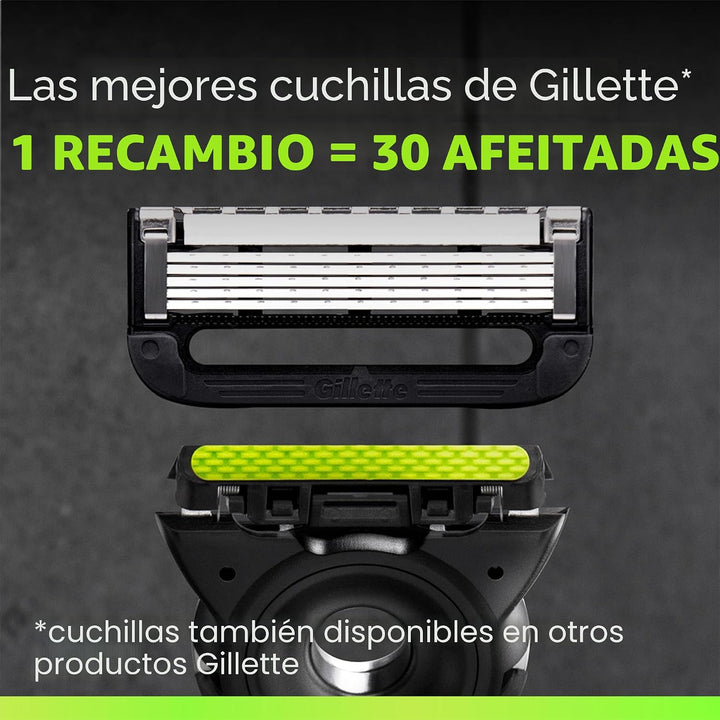 Gillette Labs - Recambios de cuchilla de afeitar, recortadora de má...