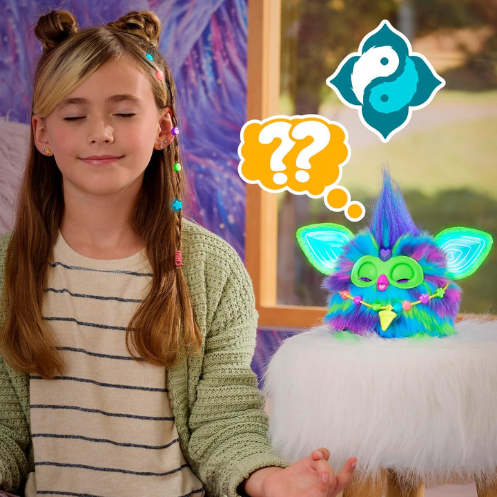 Furby Galaxy brilla en la oscuridad 15 accesorios de moda