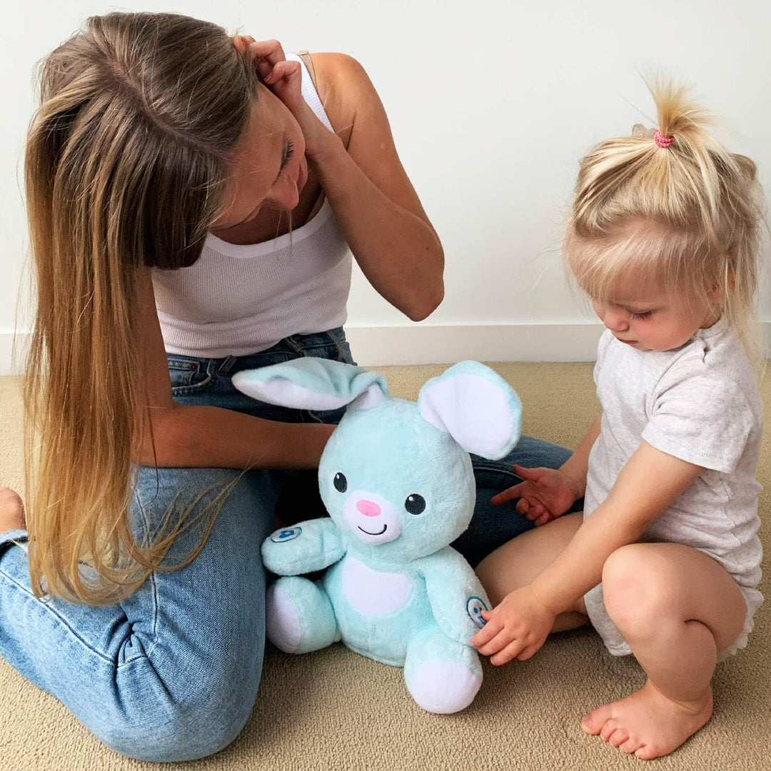 Stuffed Bunny - Conejo de peluche interactivo de peluche, suave con...