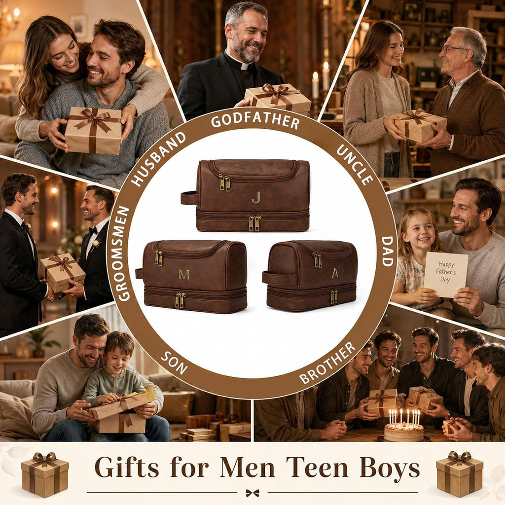 Neceser personalizado para hombres, regalos personalizados con