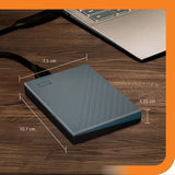 WD - Disco duro portátil My Passport de 2 TB, funciona con USB-C y...