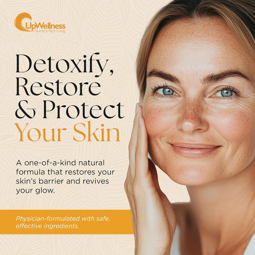 UpWellness The ACV Secret Skin Moisturizer - Crema hidratante con v...