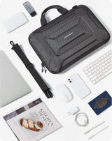 BAGSMART Funda para portátil a prueba de golpes con asa