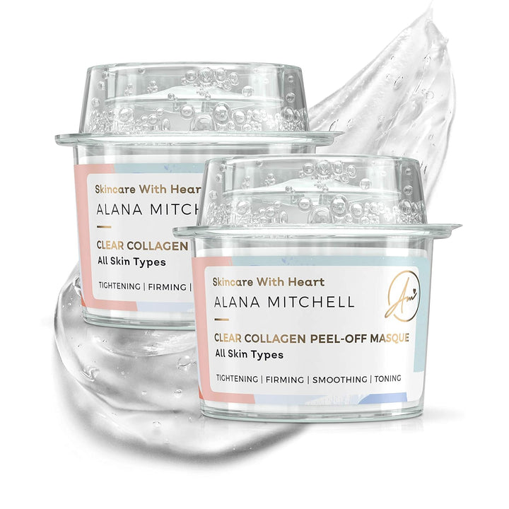 Alana Mitchell Mascarilla facial de colágeno antienvejecimiento par...