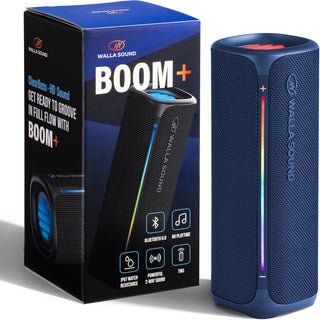 Walla Boom+ Altavoz Bluetooth portátil \u2013 Audio de alta potenci...