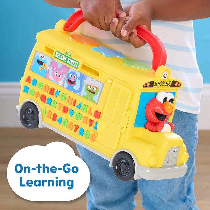 Just Play Sesame Street Elmos Learn Go - Autobús escolar