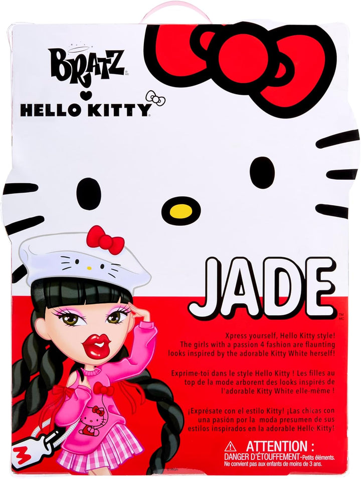 Bratz x Hello Kitty Jade Sanrio Muñeca de Moda con Accesorios