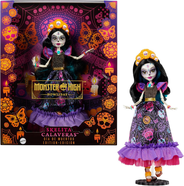 Muñeca Monster High, Skelita Calaveras Dia De Muertos coleccionable...