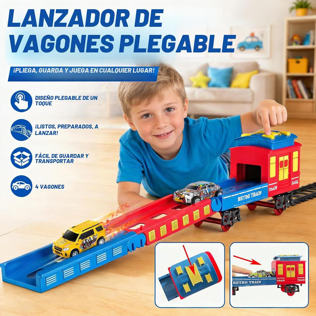 Juego de tren eléctrico de Navidad para niños con humo, luces y sonido (encendido/apagado) tren debajo del árbol de Navidad, trenes modelo para niños pequeños para niños de 3, 4, 5, 6, 7, 8 años en adelante, regalos para niños