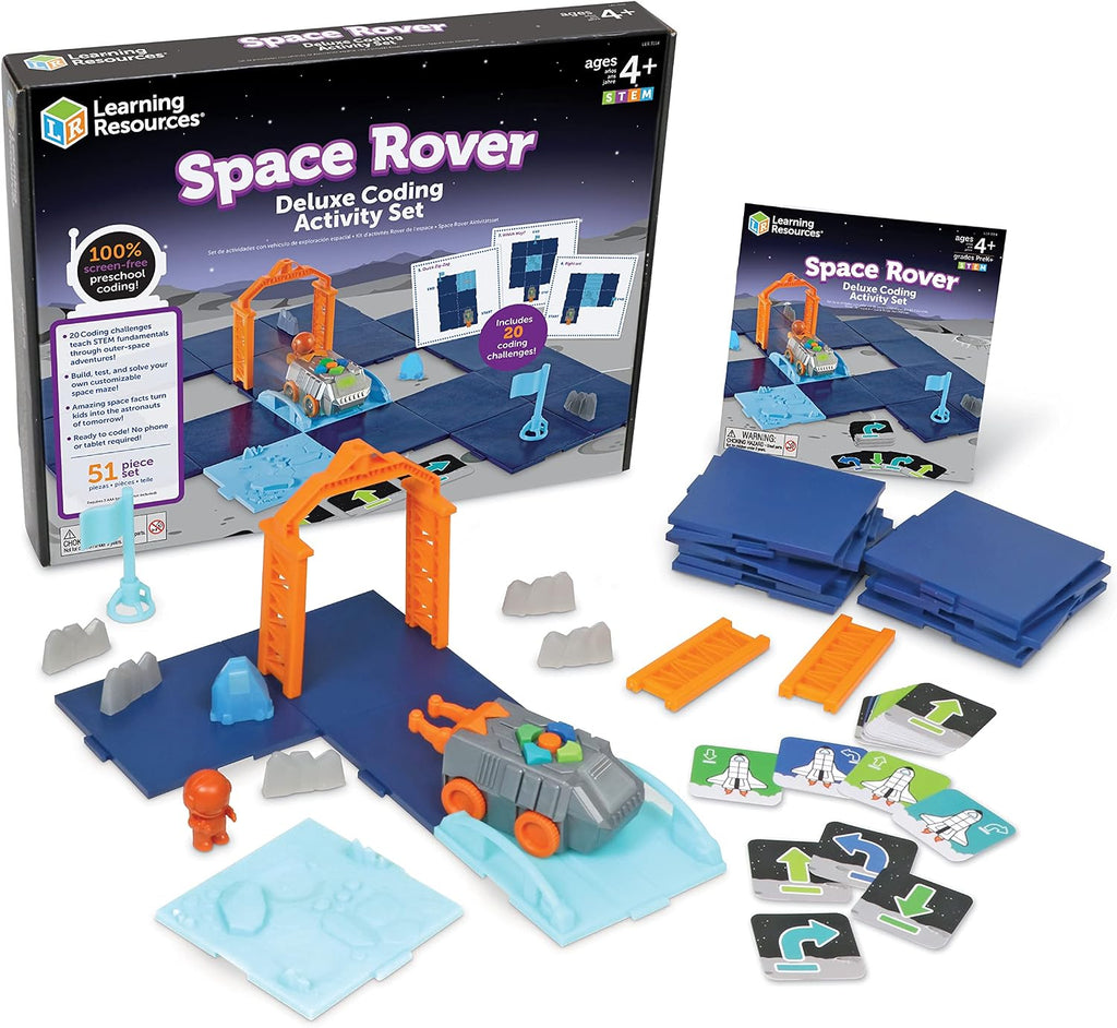 Learning Resources Set de actividades de codificación de lujo Space Rover