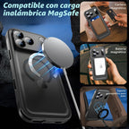 SPORTLINK - Funda impermeable para iPhone 18 Pro, 17 Pro, Mag/Negro