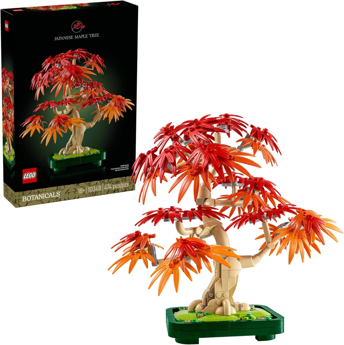 LEGO Botanicals 10348 - Kit de construcción de árbol