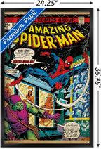 Trends International Marvel Comics - Spider-Man - Portada #137 Póster de pared, 22,375" x 34", versión con marco negro