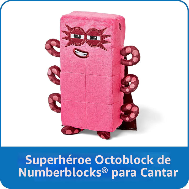 hand2mind Numberblocks Sing-Along - Peluche de superhéroe