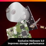 Western Digital - Disco duro interno WD Red Plus para sistema NAS d...