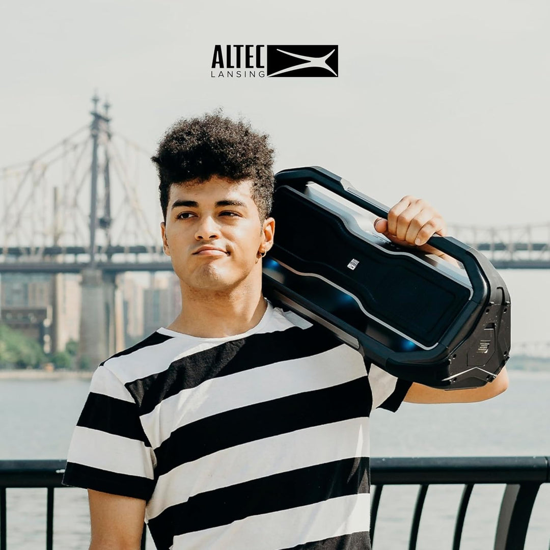 Altec Lansing - Altavoz Bluetooth inalámbrico ROCKBOX, altavoz port...