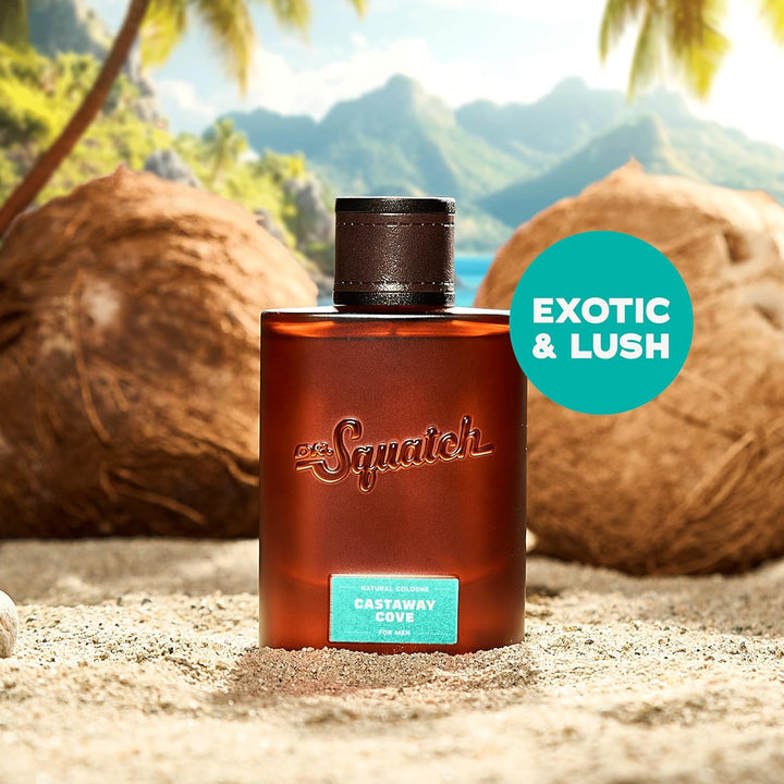 Dr. Squatch Colonia Natural para Hombre - Fragancia de Bergamota, L...