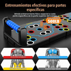Tabla de Flexiones, Tabla de Flexiones Plegable para Hombre, Barra de Flexiones Portátil 30 en 1