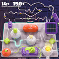 Kits de ciencia para niños - Kits STEM para niños, Kit de exploración de electrónica, Más de 150 proyectos, 14 partes de circuito, juguetes educativos STEM para niños y niñas de 3, 4, 5, 6, 7, 8, 9