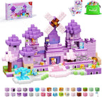 Juego de 210 bloques de construcción magnéticos Princess Castle
