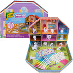 Crayola Scribble Scrubbie Pets - Colección de amistad, 18 mascotas y 10