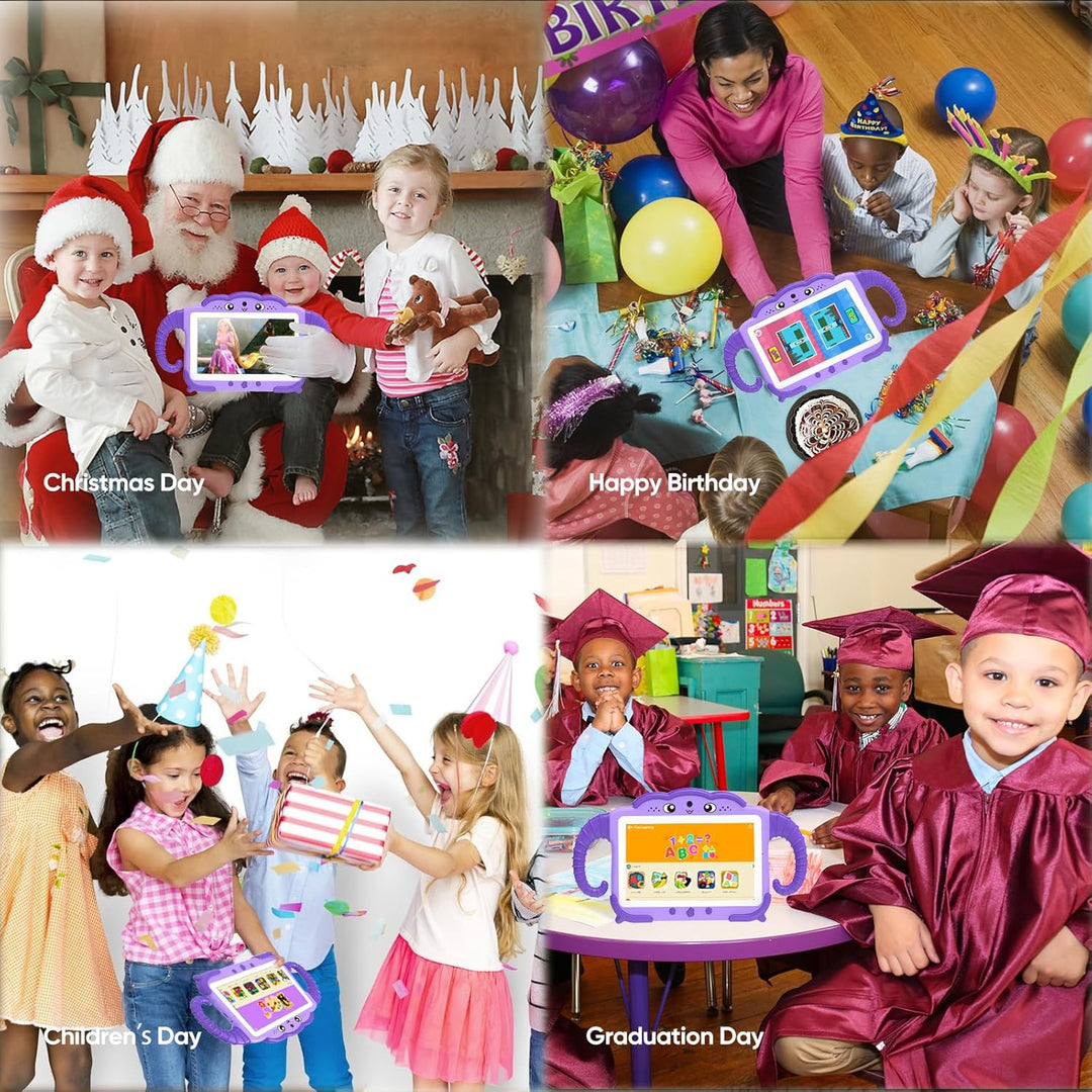 okulaku Tableta para Niños de 7 Pulgadas Tabletas para Niños de 3-7...
