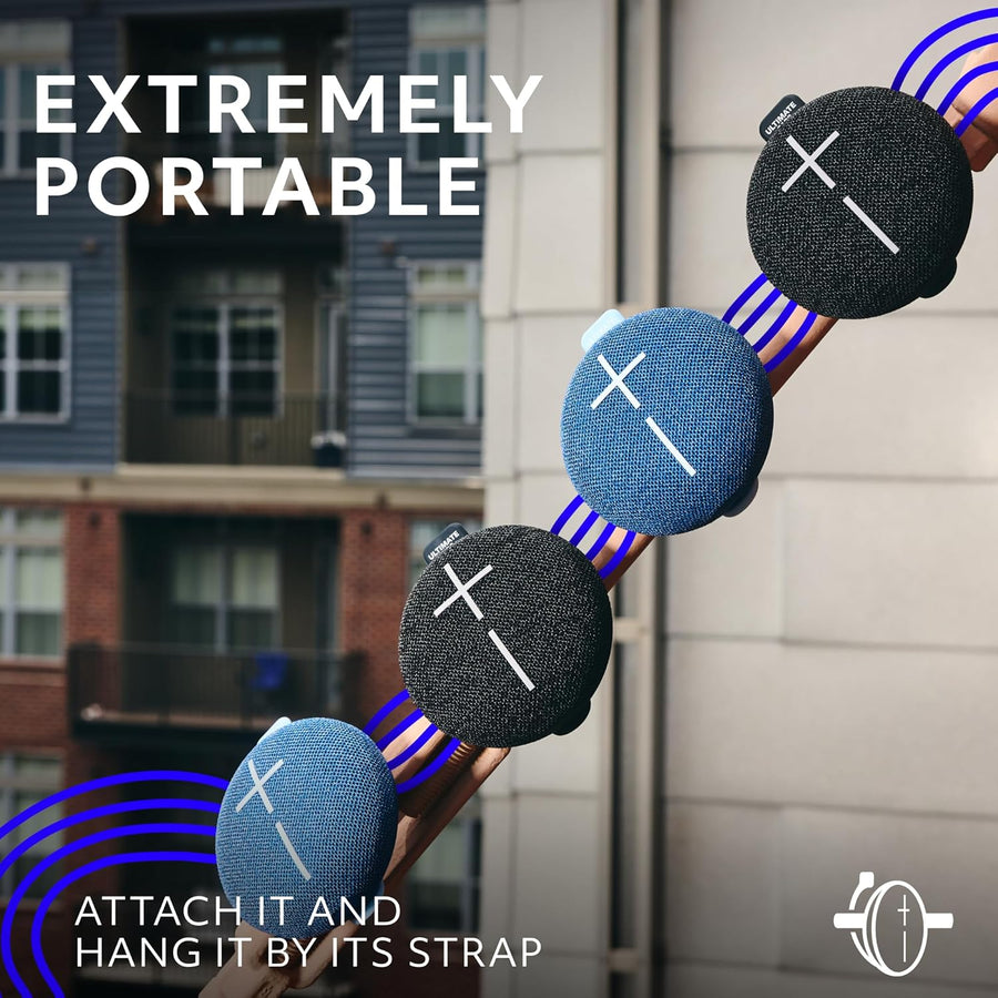 Ultimate Ears MINIROLL Altavoz Bluetooth ultra portátil impermeable...