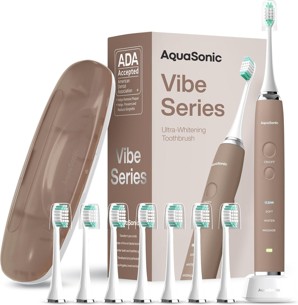 Aquasonic Vibe Luxe Special Edition Ultra-Whitening Cepillo de dientes