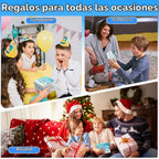 HOFMOC - Mini dron para niños, 5 modos de luz, protectores de hélice