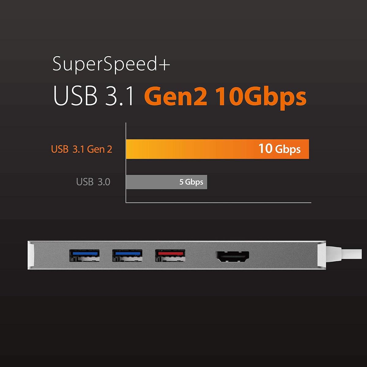 j5create, JCD375, hub USB 3.1