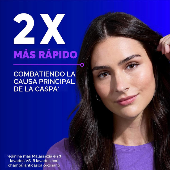 Head &amp; Shoulders Champú anticaspa, paquete doble de control de...