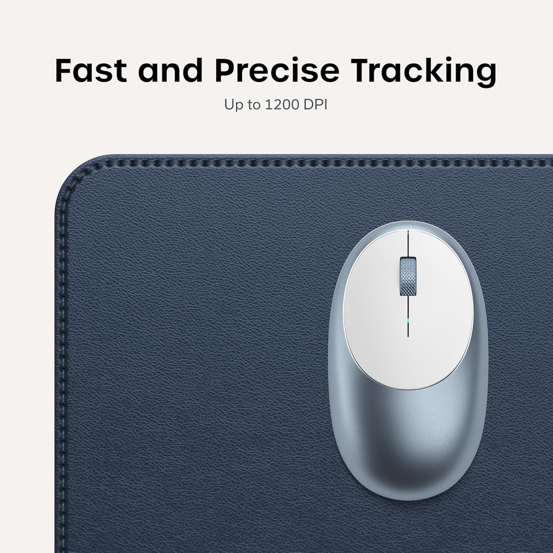 Satechi M1 - Mouse inalámbrico Bluetooth, recargable USB-C, compact...