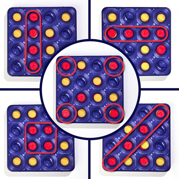 Connect 4 Frenzy Game Discos de rebote 4 The Win Juegos