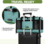 Transportador para gatos de 18 x 11 x 11 pulgadas, jaula de viaje