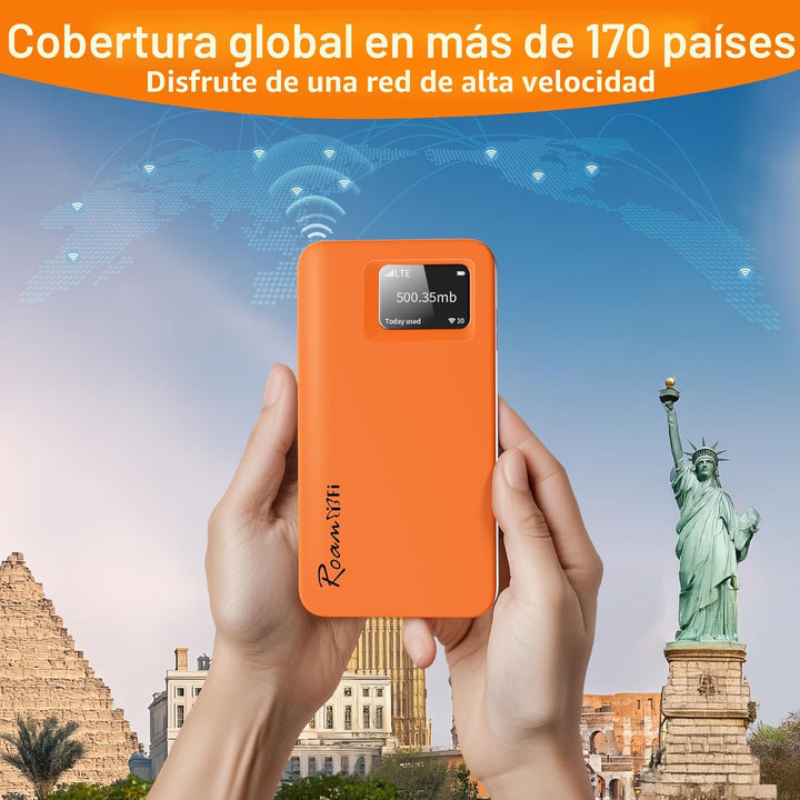 RoamWiFi 4G LTE - Enrutador de punto de acceso móvil, punto de acce...