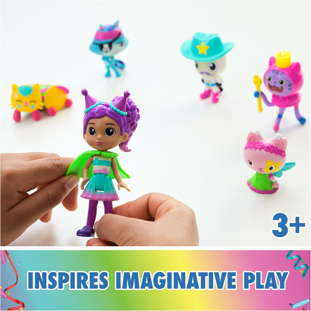 Gabby's Dollhouse, figuras temáticas de celebración con Gabby G...