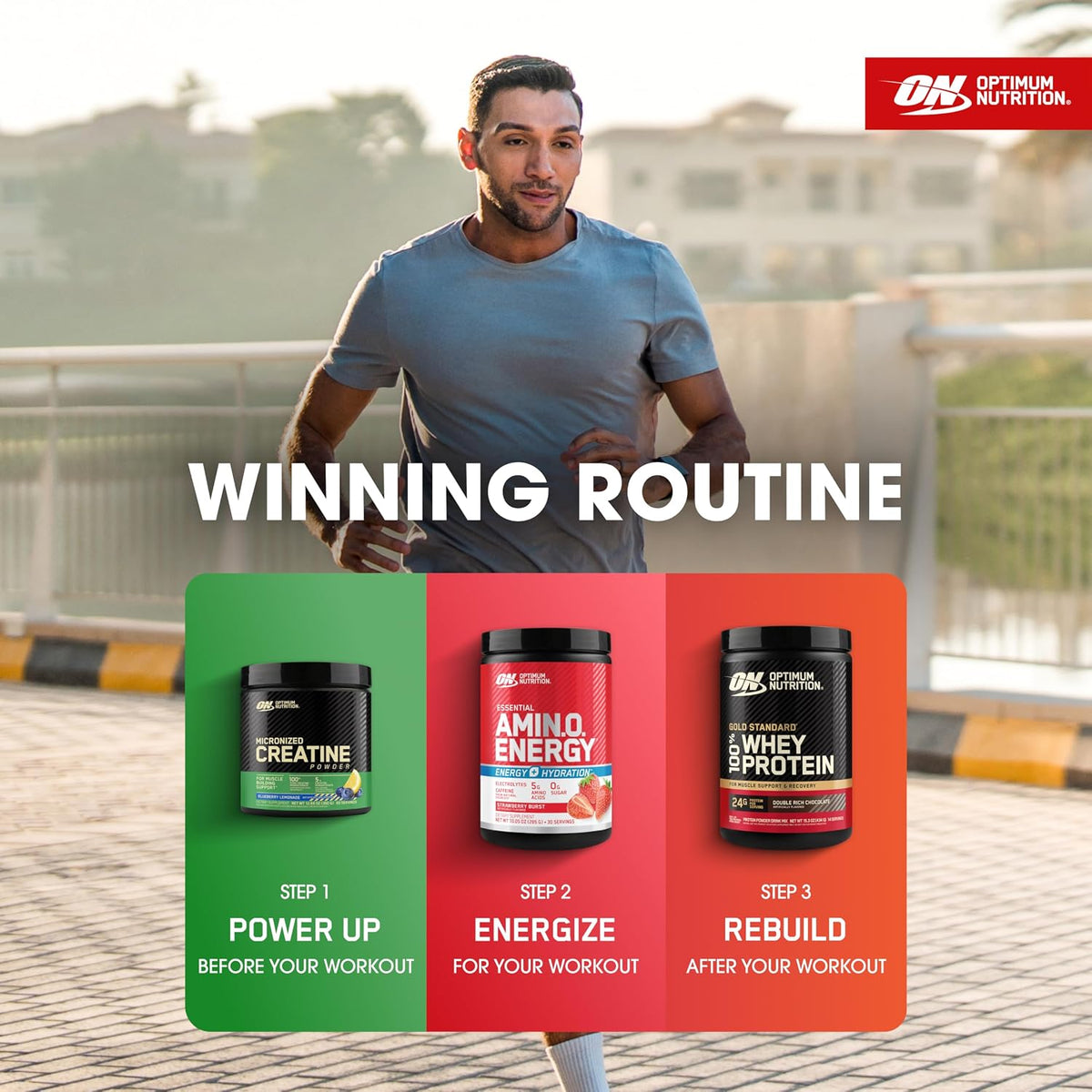 Optimum Nutrition Amino Energy Plus paquetes de hidratación, paquet...