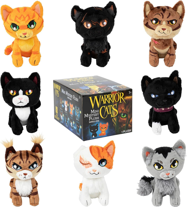 Gatos Guerrero Mini Peluche Misterio - Serie 1
